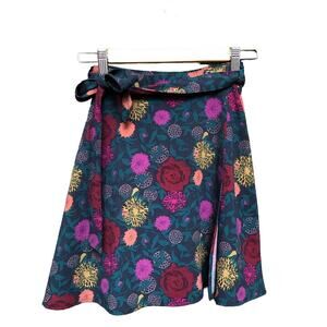 American Apparel Nightbloom Floral Wrap Mini Small
